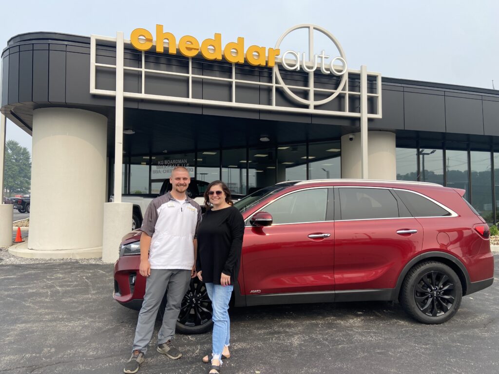 Arielle M. Bought a 2020 Kia from Cheddar Auto!
