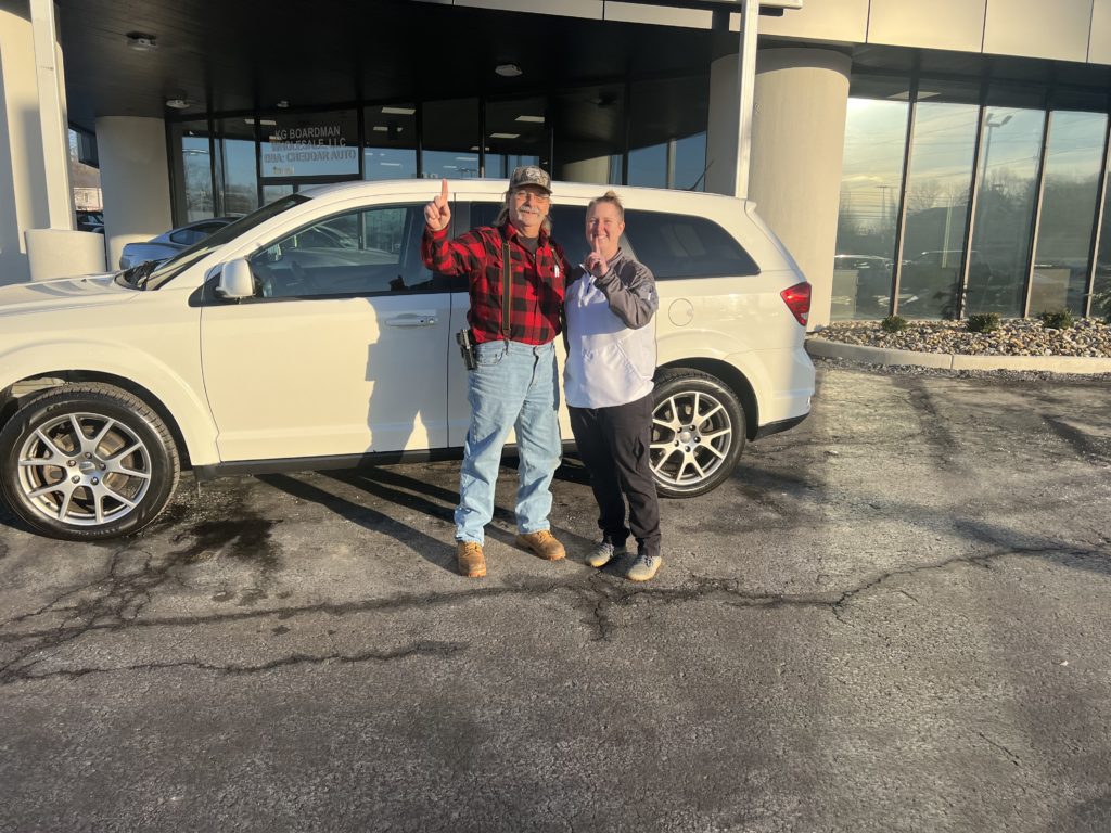 Brian P. Bought a 2014 Dodge from Cheddar Auto!