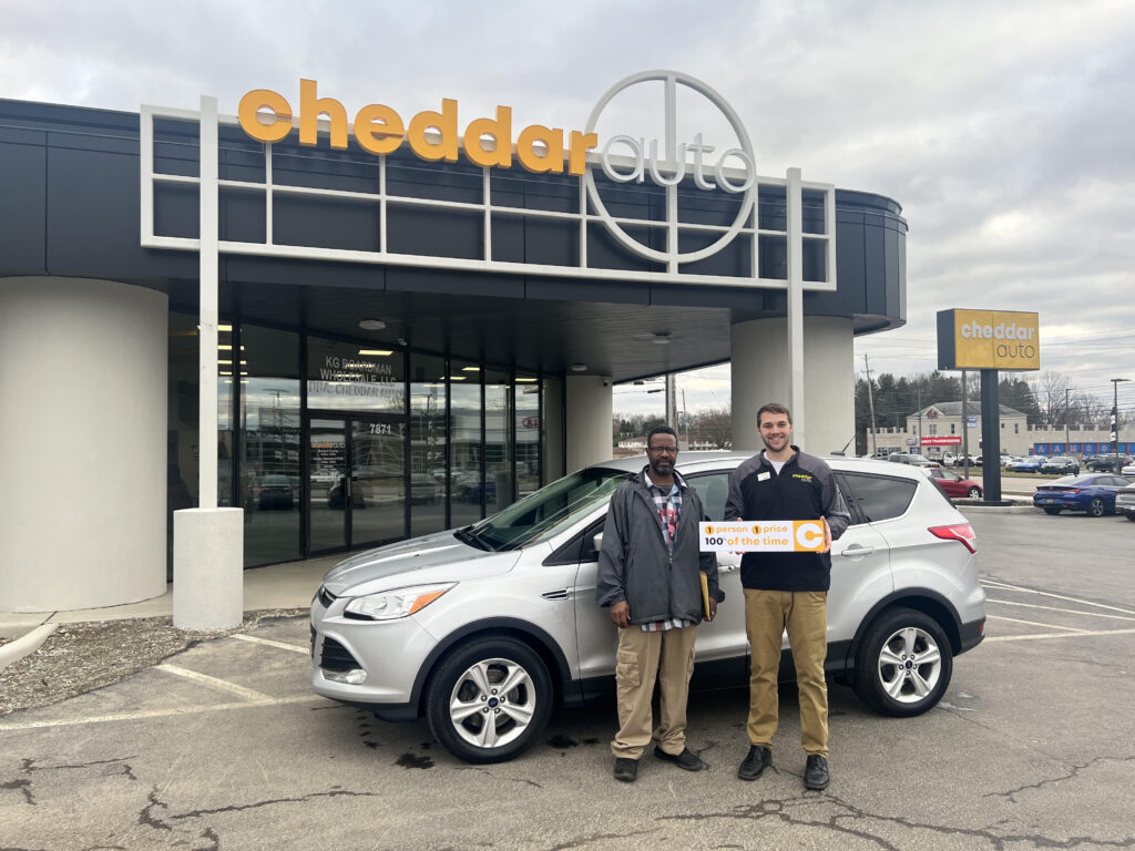 Dennis G. Bought a 2016 Ford from Cheddar Auto!