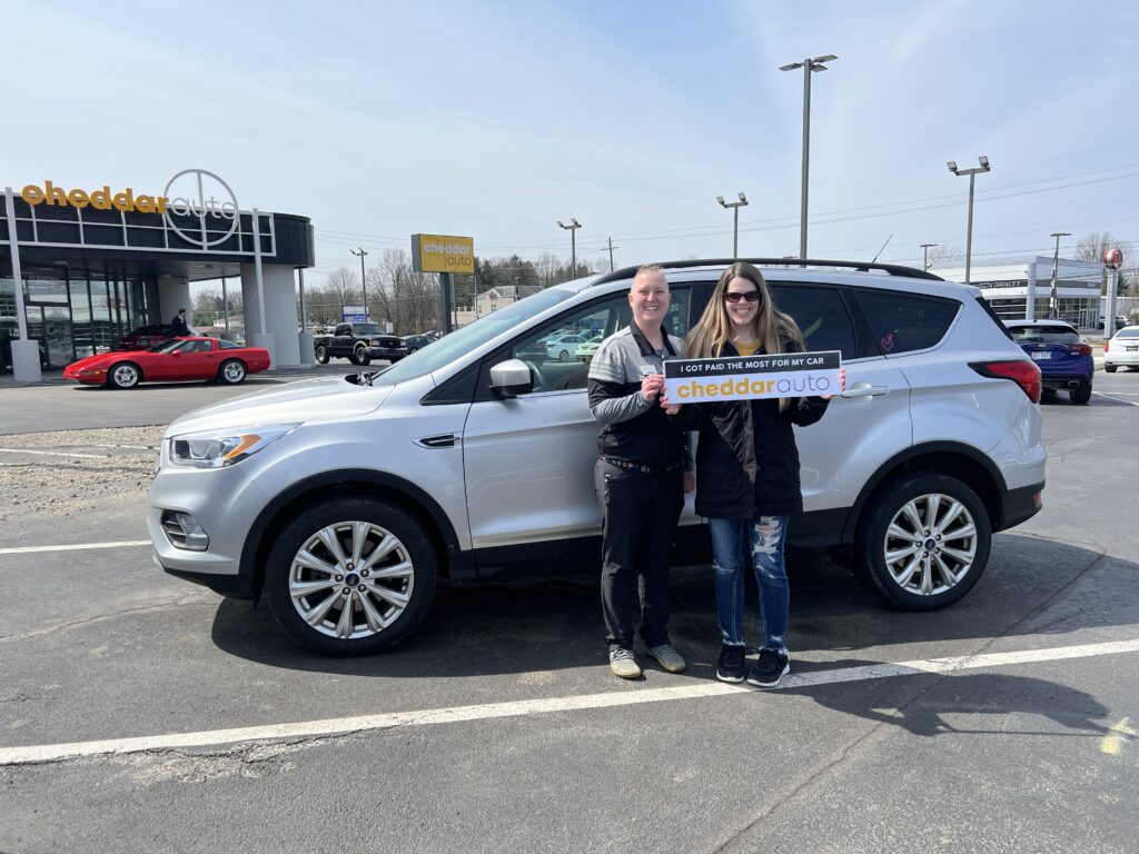 Katelin D. Bought a 2019 Ford from Cheddar Auto!