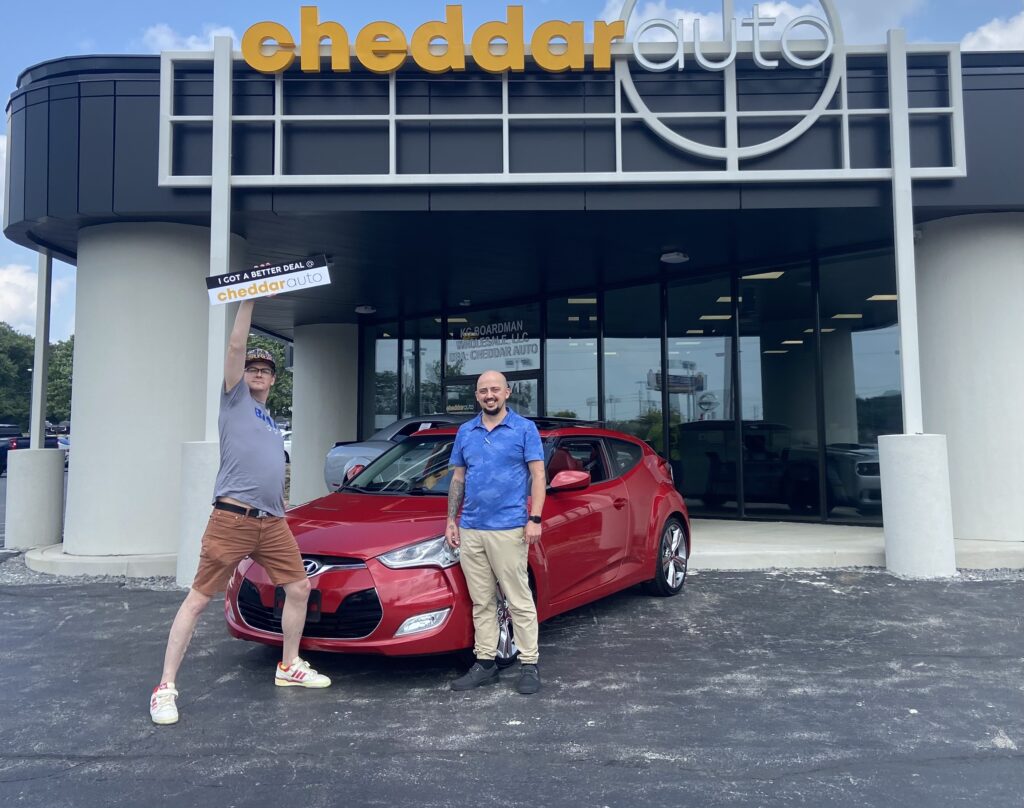 Maxwell L. Bought a 2012 Hyundai from Cheddar Auto!