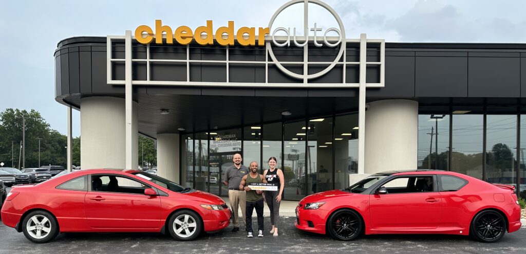 Nicole R. Bought a 2013 Scion from Cheddar Auto!