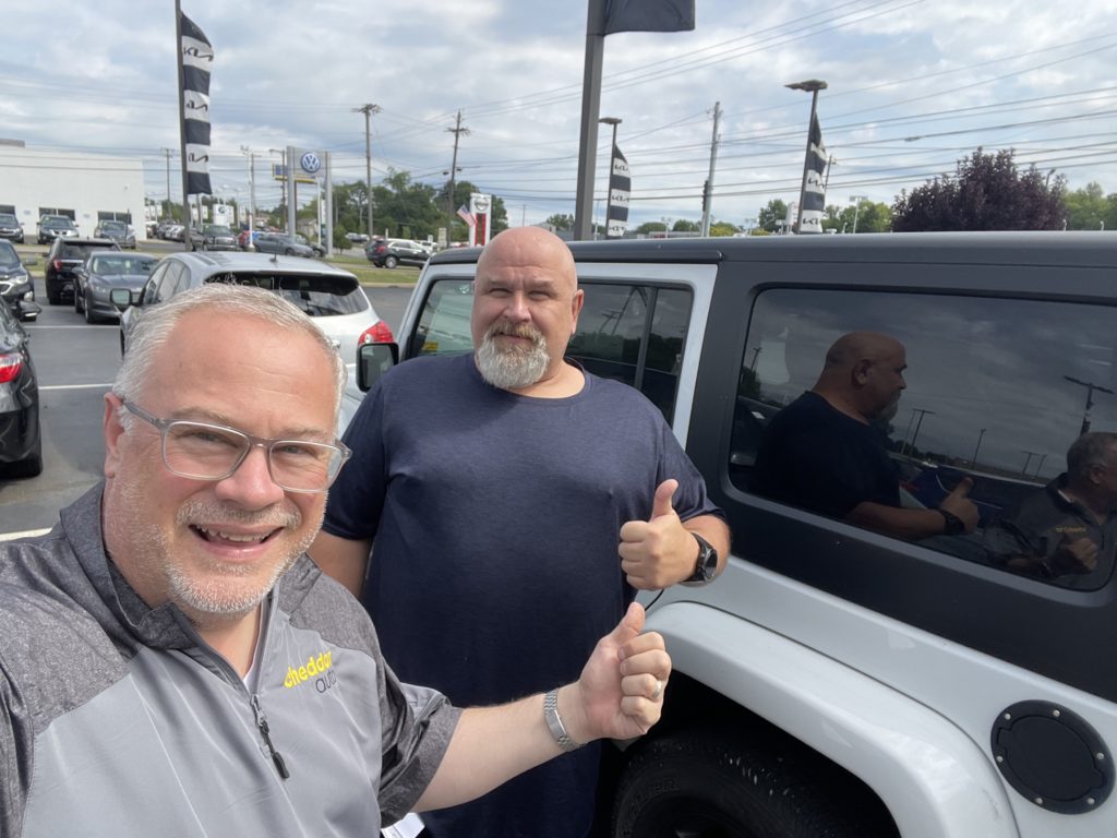 Steven A. Sells a 2016 JeepWrangler Unlimited for More Cheddar!