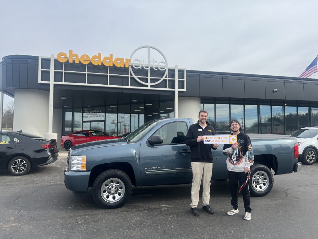 Tyler D. Bought a 2011 Chevrolet from Cheddar Auto!